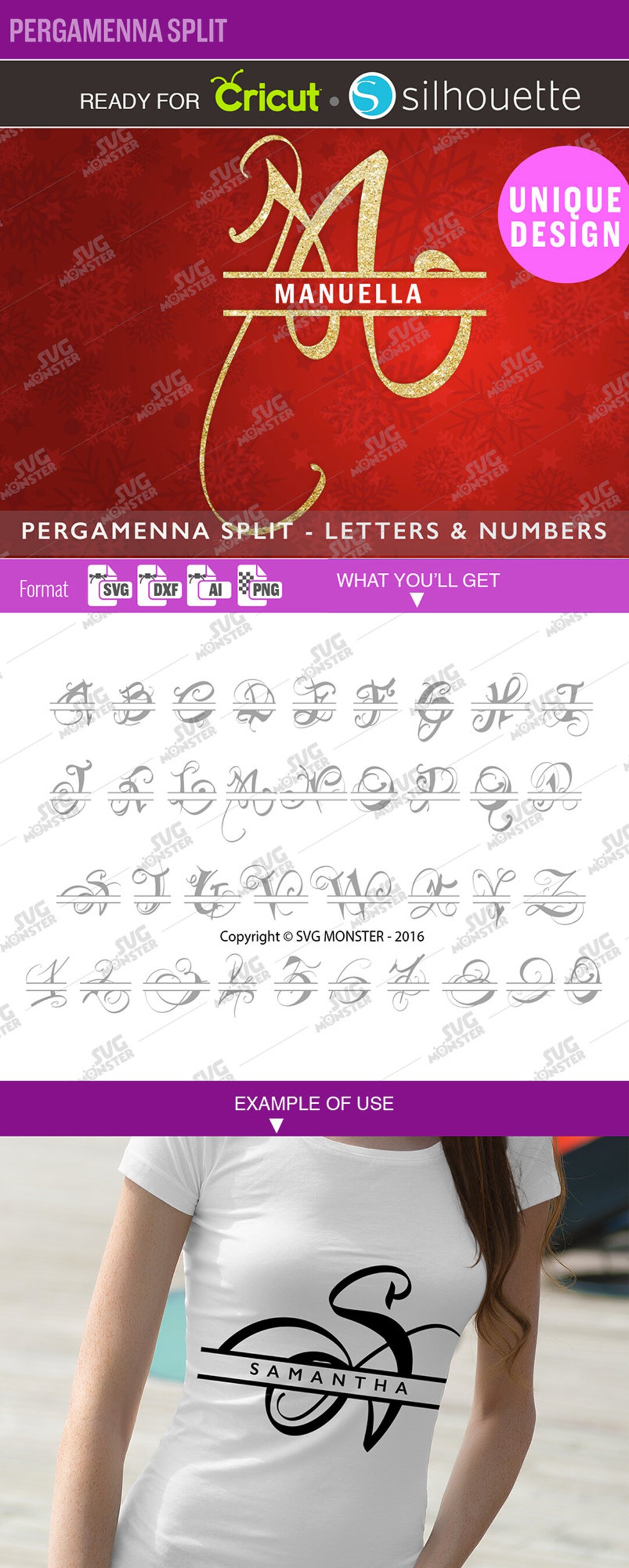 PARCHMENT FONT Svg PERGAMENNA svg Split Font Svg Split Letter Svg Split