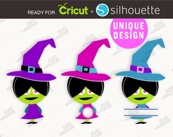 SVG WITCH SVG - Halloween witch svg - cricut witch svg - Halloween svg files - halloween cut files - witch clipart - 270