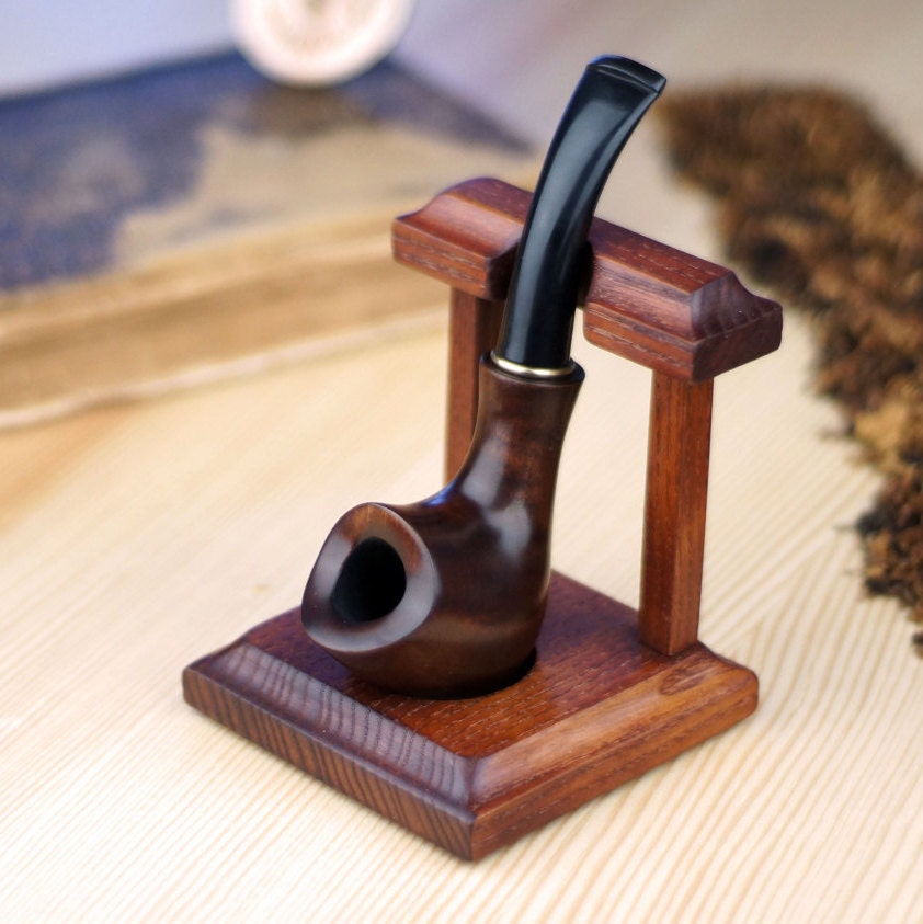 Holder for Tobacco Smoking Pipes Wood Pipe Stand Holder for Etsy