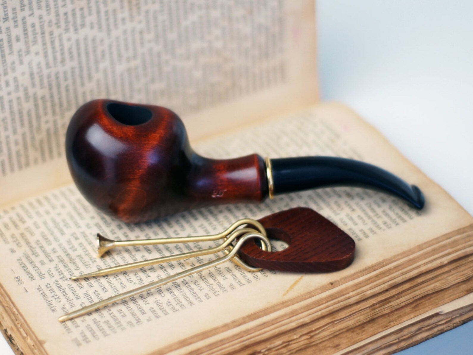 Tobacco pipe cleaning toolSmoking BowlWooden pipe Etsy