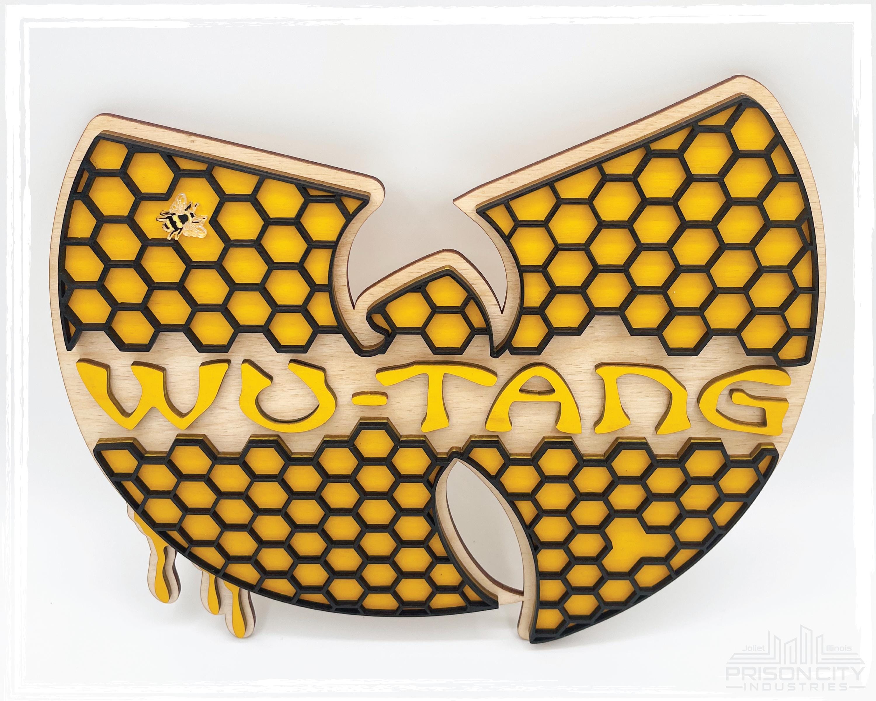 Custom Honeycomb Wu Tang Sign Killer Bees Wall Art Wu Tang Clan ...