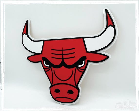 Custom Chicago Bulls Sign Personalized Basketball Fan Decor Bulls