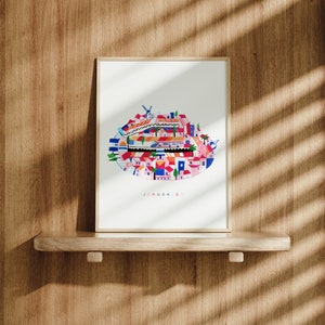 Jerusalem Print, Jewish Fine Art, Hebrew Housewarming Gift