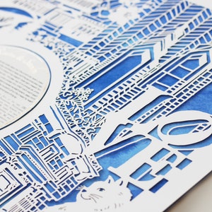 Papercut Custom made Ketubah, Bespoke Wedding Ketubah