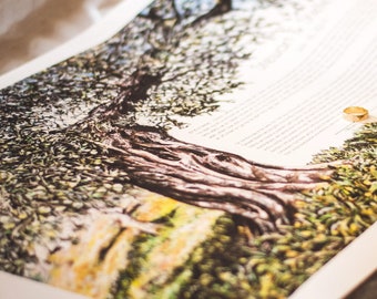Tree of Life Wedding Ketubah Interfaith Ketubah