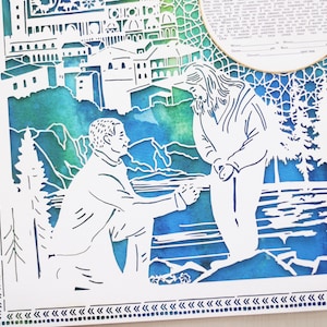 Kundenspezifische Ketubah, kundenspezifische Hochzeitsketubah