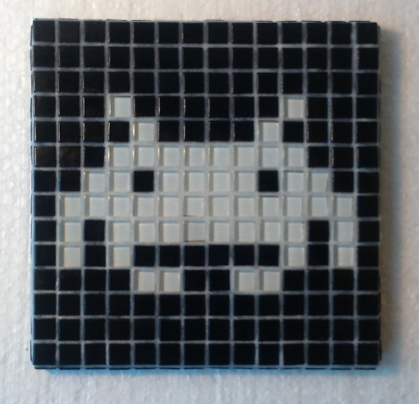 Space Invaders Tile Space Invaders Mosaic Tile - Vintage Arcade Game Wall Art - Etsy