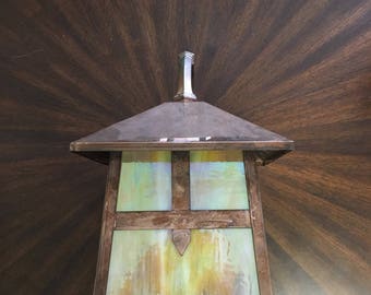 craftsman lighting etsy