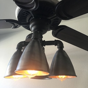 Industrial vintage ceiling fan