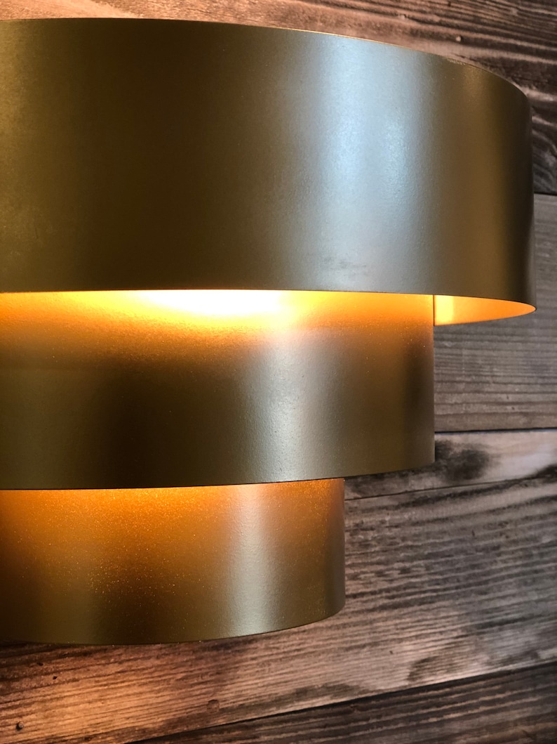 Gold Art Deco / Wall Sconce Etsy