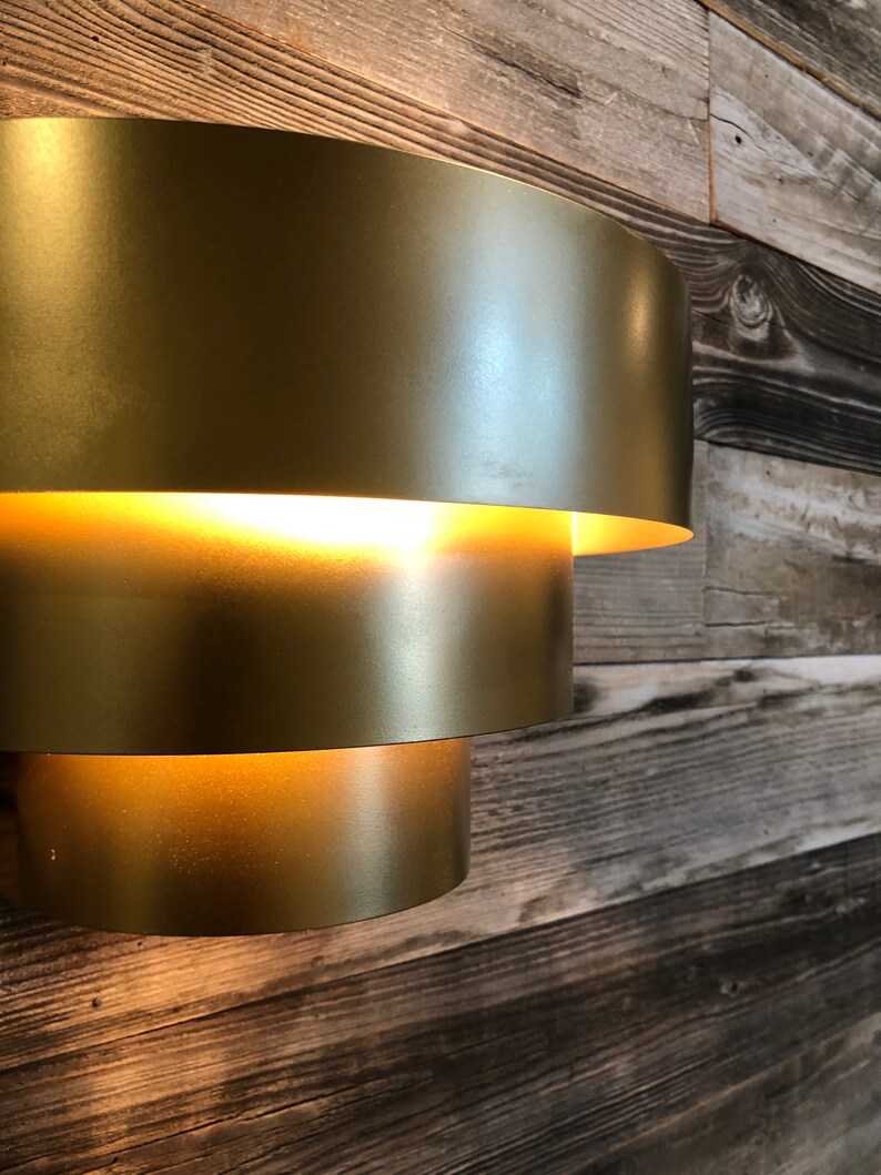 Gold Art Deco / Wall Sconce Etsy