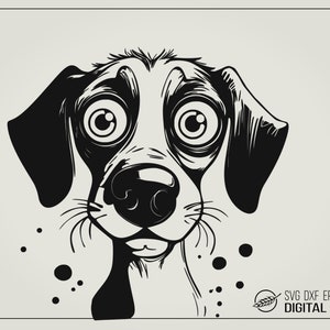 Cute dog, file for cutting machines, download