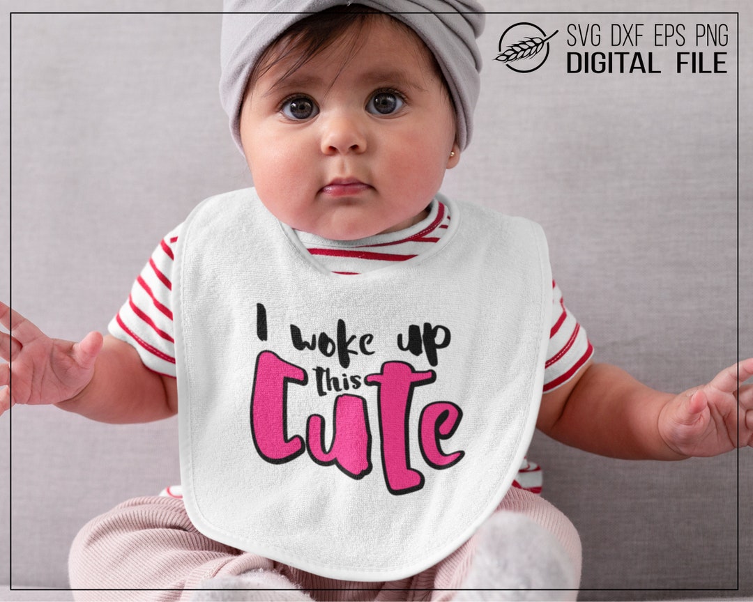 I Woke up This Cute Digital Download Svg Dxf Eps Png Cut File - Etsy