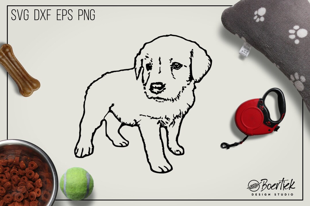 Labrador Puppy SVG File for Cutting Machines. Svg/dxf/eps/png - Etsy