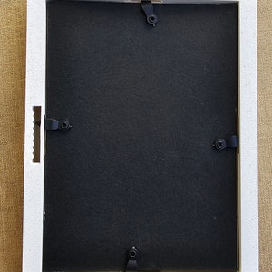 6 X 8 White Frame Sand Art, Sea Shells, Sand and Sea Glass - Etsy