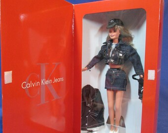 calvin klein jeans barbie doll