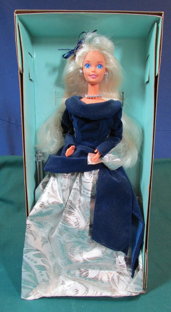 avon special edition winter velvet barbie