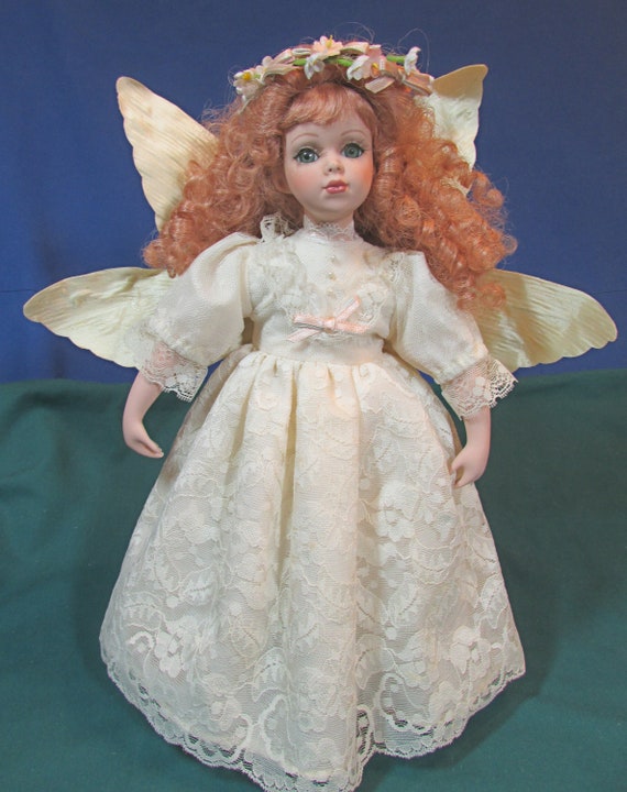 porcelain angel doll