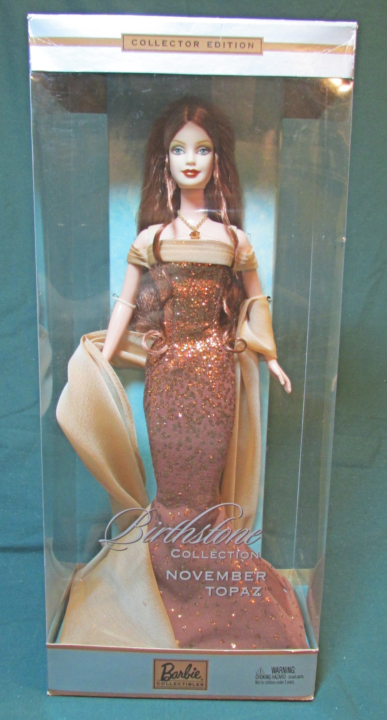 November Topaz Barbie Doll Birthstone Collection 2002 B2396 NRFB Etsy
