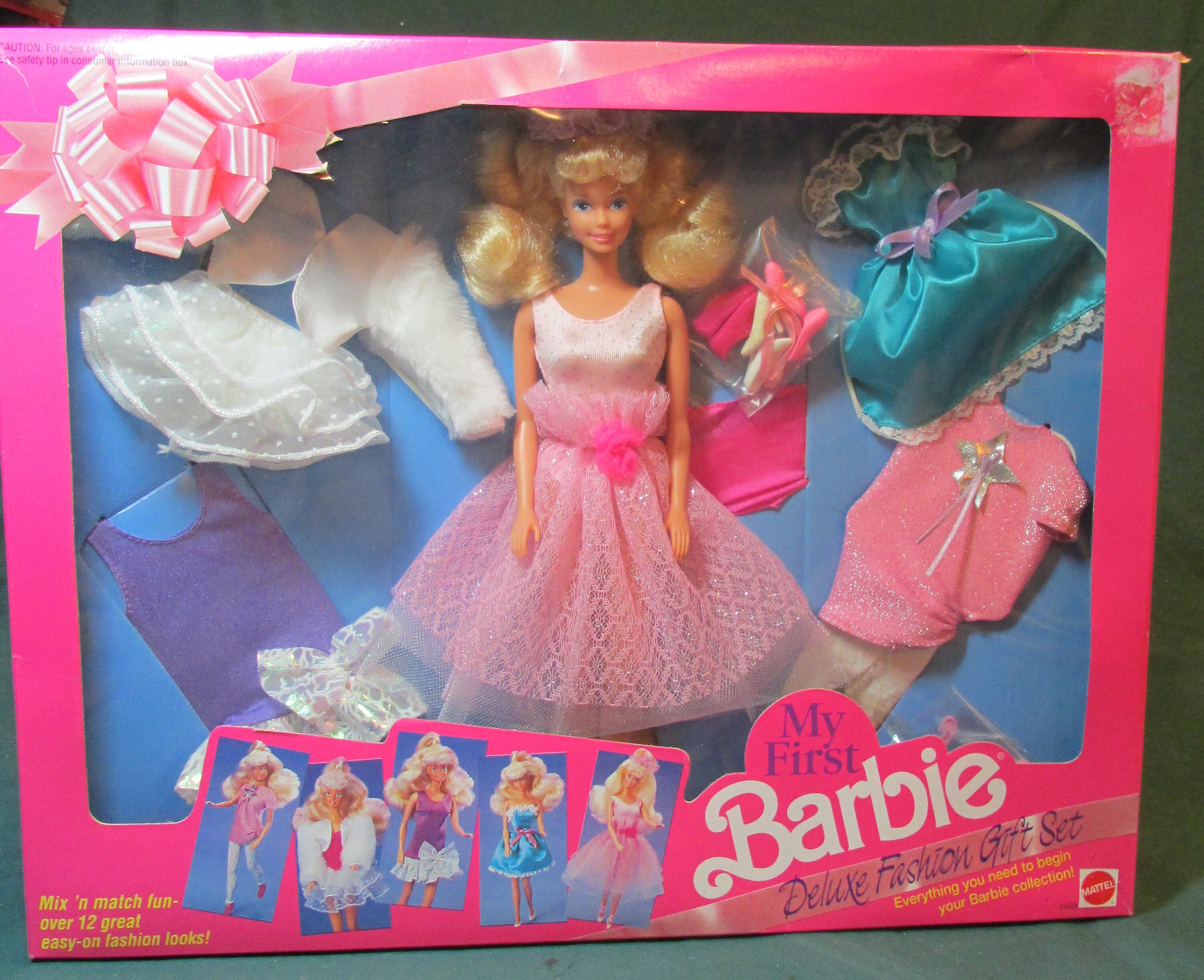 Umoderne kom videre motto My First Barbie Deluxe Fashion Gift Set Doll & Outfits - Etsy