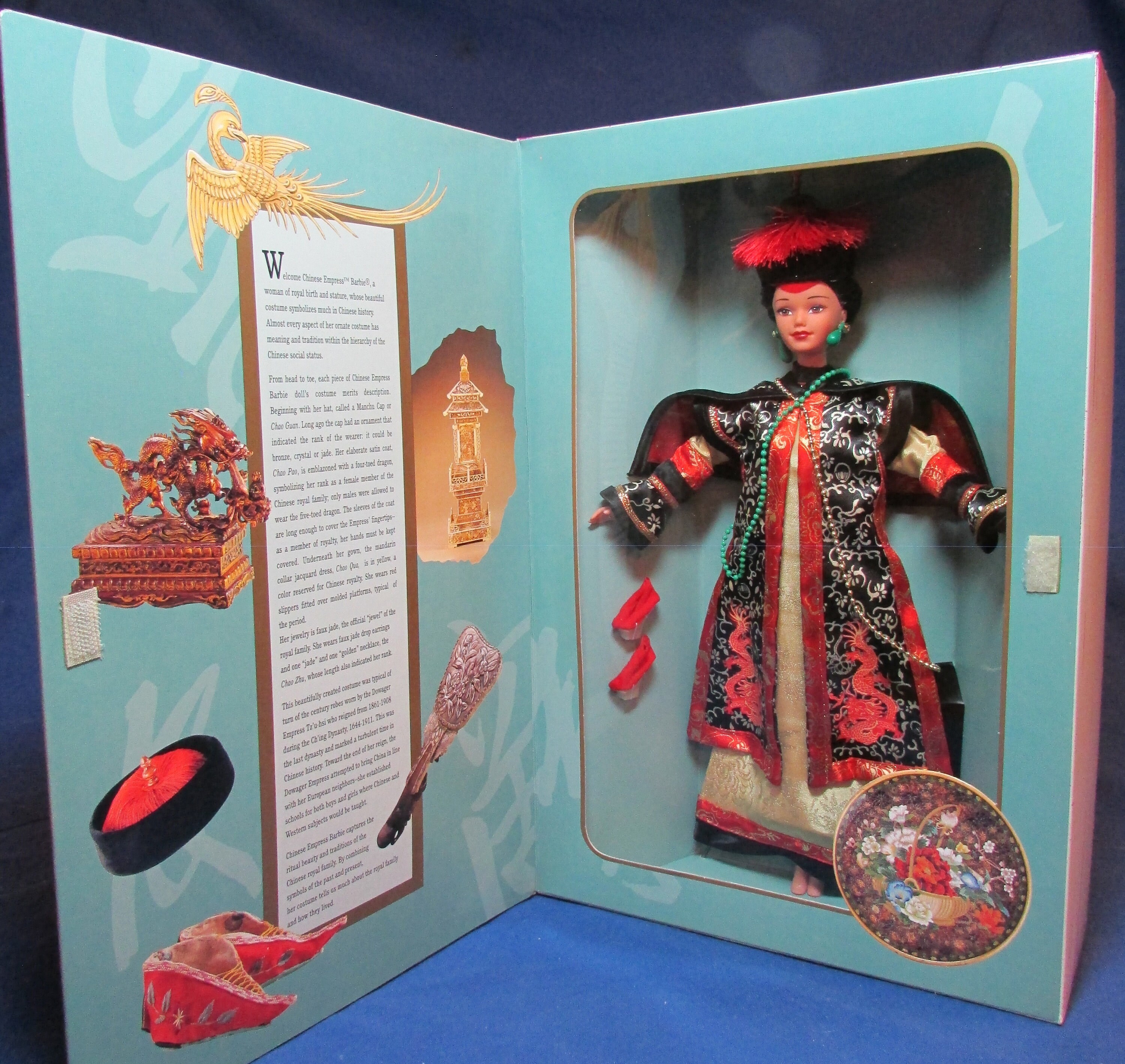 Chinese Empress Barbie delicate Mint