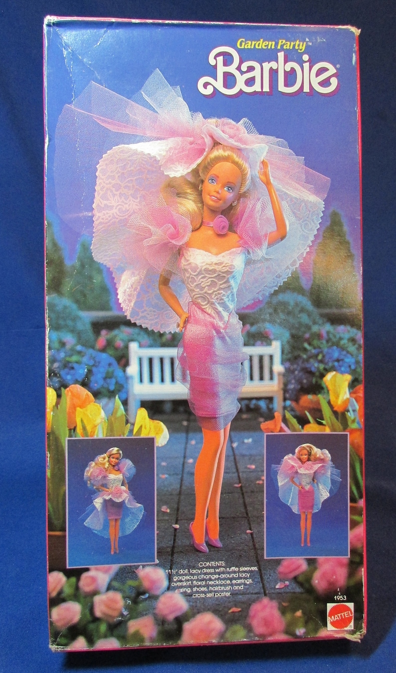 Vintage Barbie Garden Party Doll 1953 1988 NRFB | Etsy