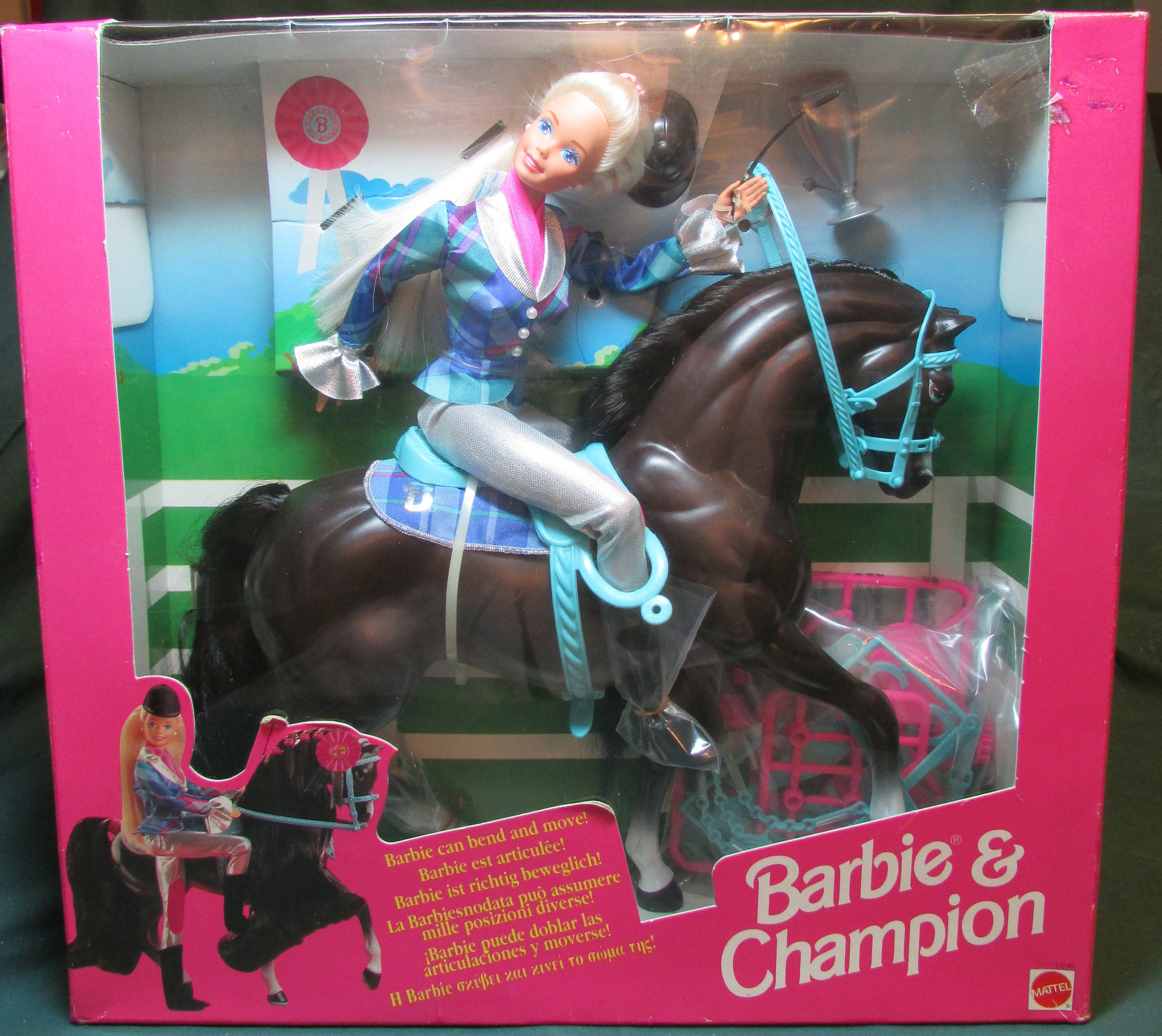 Barbie Doll Champion the Horse Gift Set 13181 NRFB 1994 Etsy