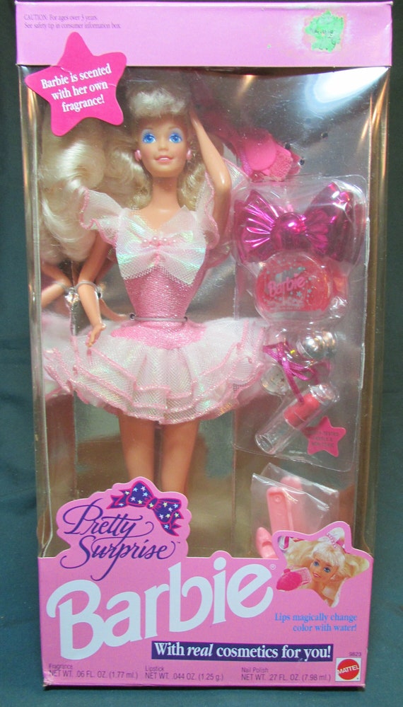 Lijkenhuis voering Appartement Pretty Surprise Barbie Doll 1991 9823 NRFB Vintage - Etsy