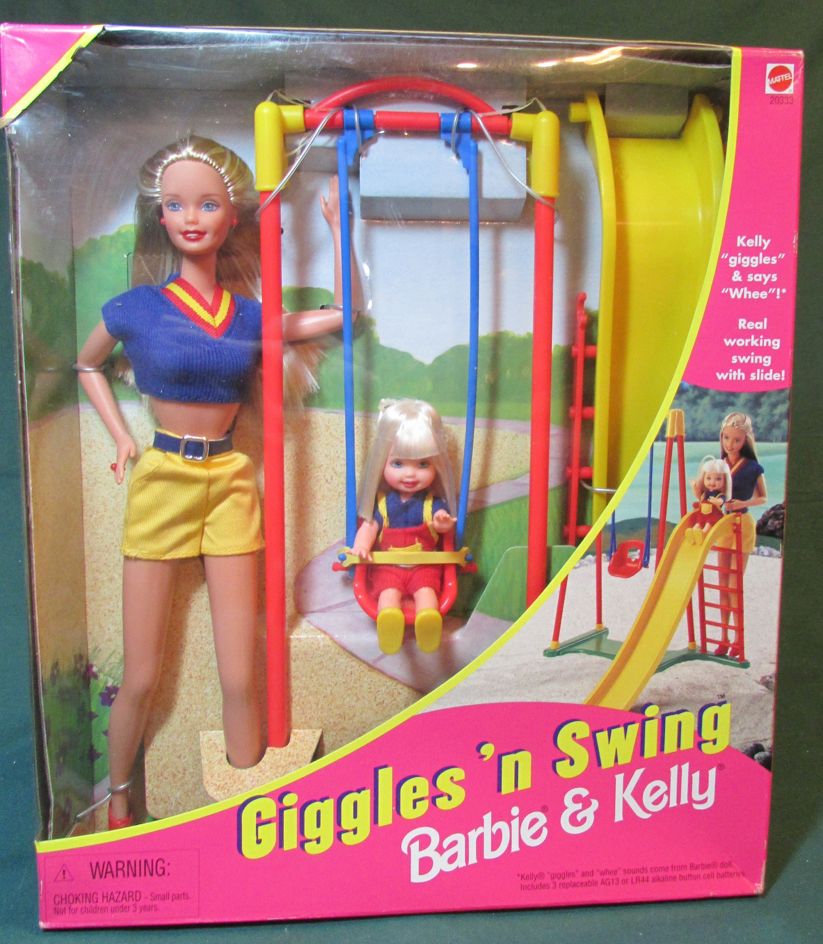 Giggles n Swing Barbie & Kelly Gift Set 1998 NRFB - Etsy Portugal