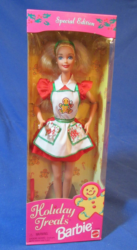 Holiday Treats Barbie 1997 Doll Special Edition NRFB | Etsy