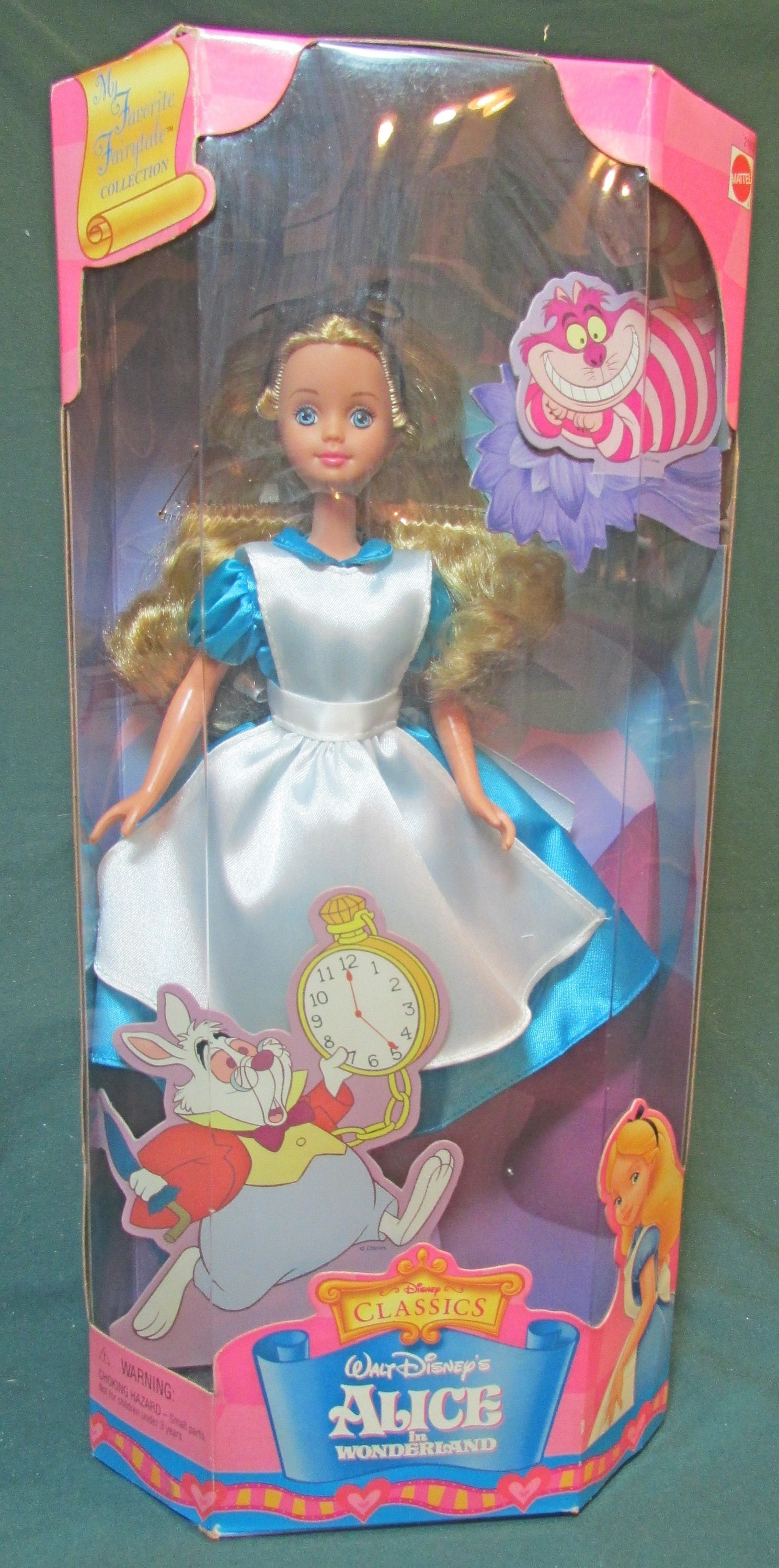 Disney Alice in Wonderland 1994 Mattel Alice/Alicia Doll (Disney