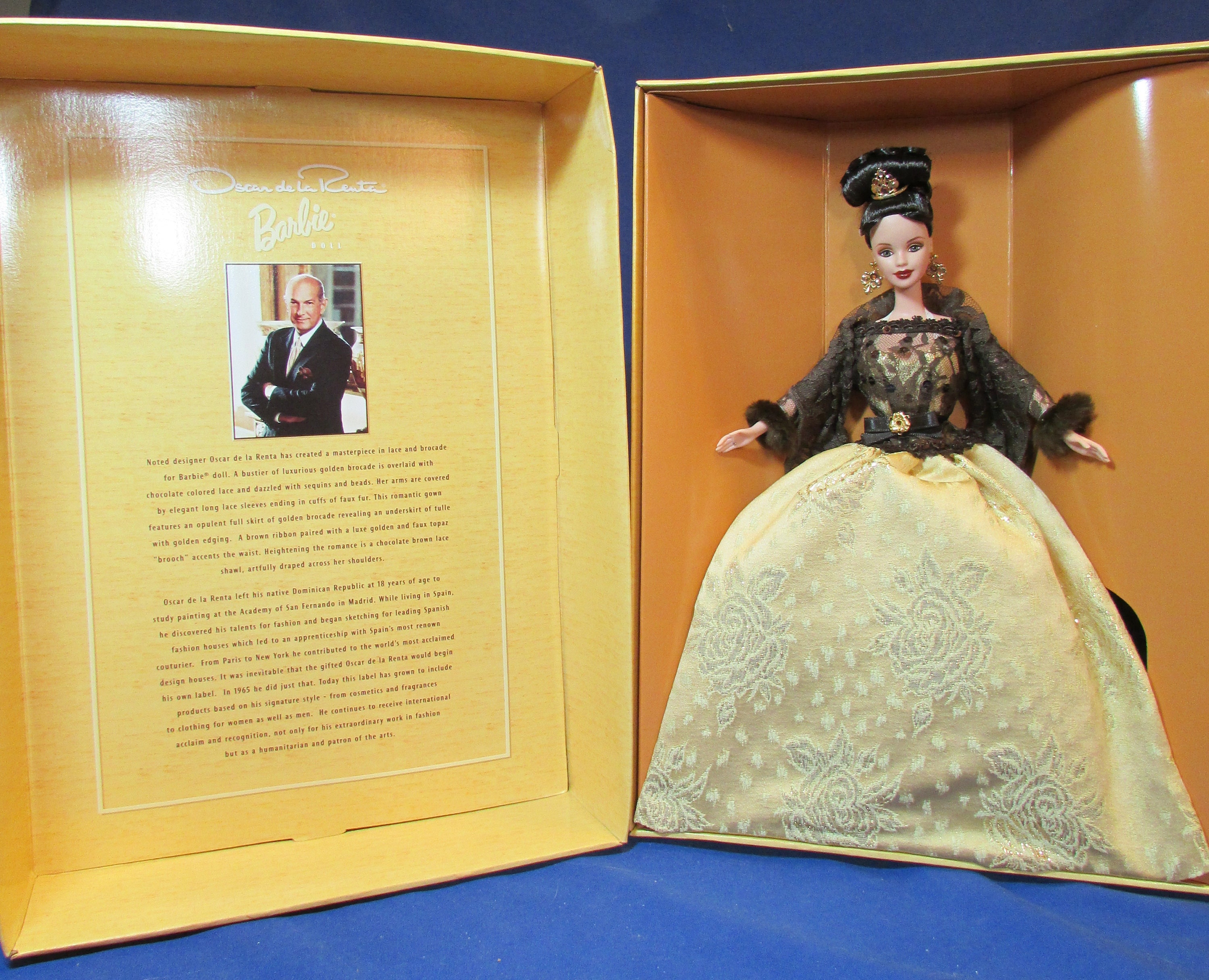 Oscar De La Renta Barbie Doll 1998 Limited Edition NRFB Etsy India