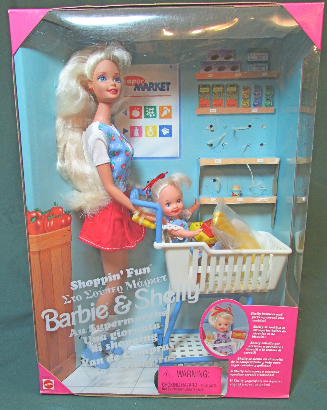 Shoppin Fun Barbie & Shelly Dolls 1995 15756 NRFB - Etsy