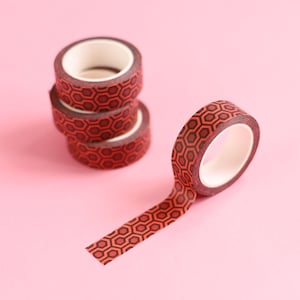 The Shining Carpet Washi Tape - Overlook Paper Tape - Horror Movie Film - Stephen King Flair - Dr Sleep