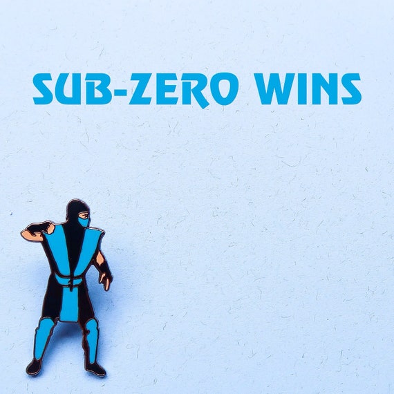 sub-zero wins flawless victory fatality - Sub Zero - Sticker