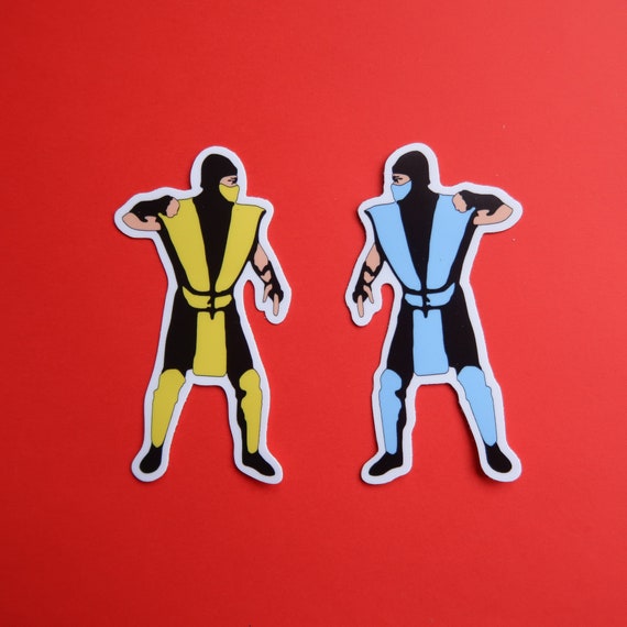 Stickers Mortal Kombat pour Borne d'Arcade MAME
