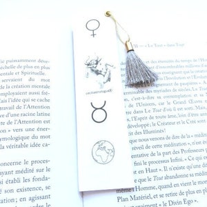 taurus fragrant bookmark