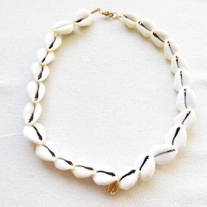 cowrie shell necklace