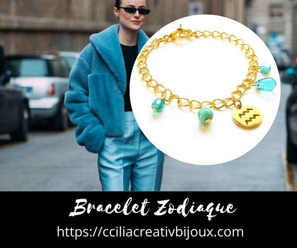 Zodiac Bracelet Aquarius Ref.18794 - Etsy