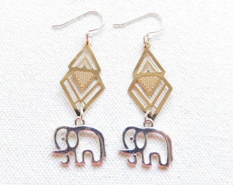 elephant earrings