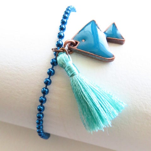 ★ PISCESS★ PP Flower Bracelet Blue 5006697990 PISCESS PP Flower Bracelet - Blue | International Store