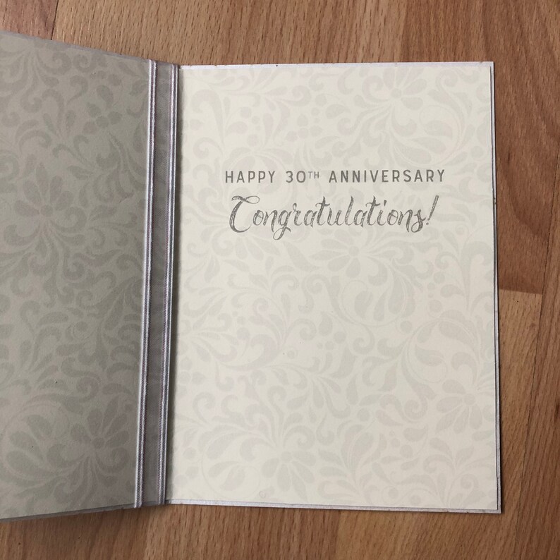 Anniversary Laser Cut and Etched Cards Etsy