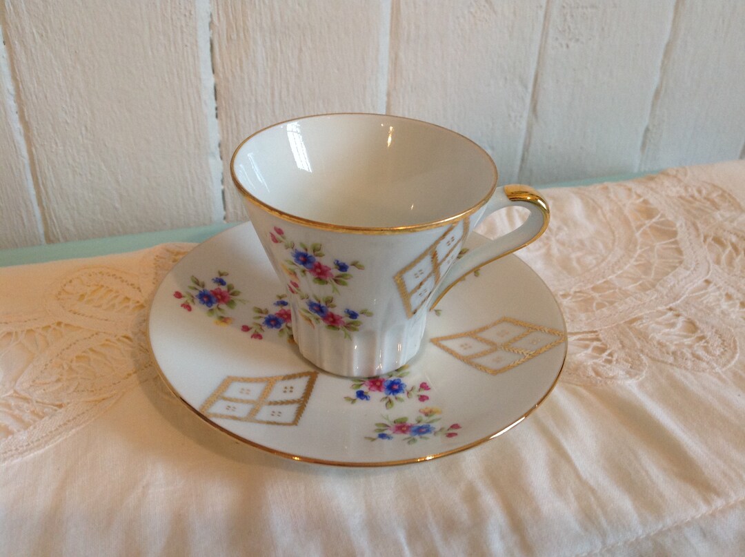 Espresso Formenton italian espresso tea cups porcelain gold Etsy 日本