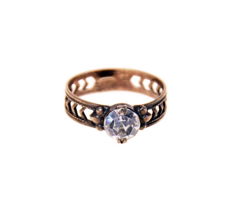 Gift for Mom Mather Daughter Woman Girl Vintage Soviet Lady\u2019s Ring 13 Size Handiwork Jewelry Silver 875 Fineness Signet Rings 1950-s