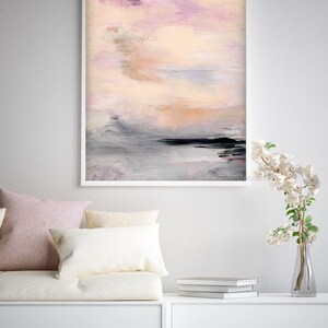 Set of 2 Prints Acrylic Abstract Painting Print Giclee of | Etsy