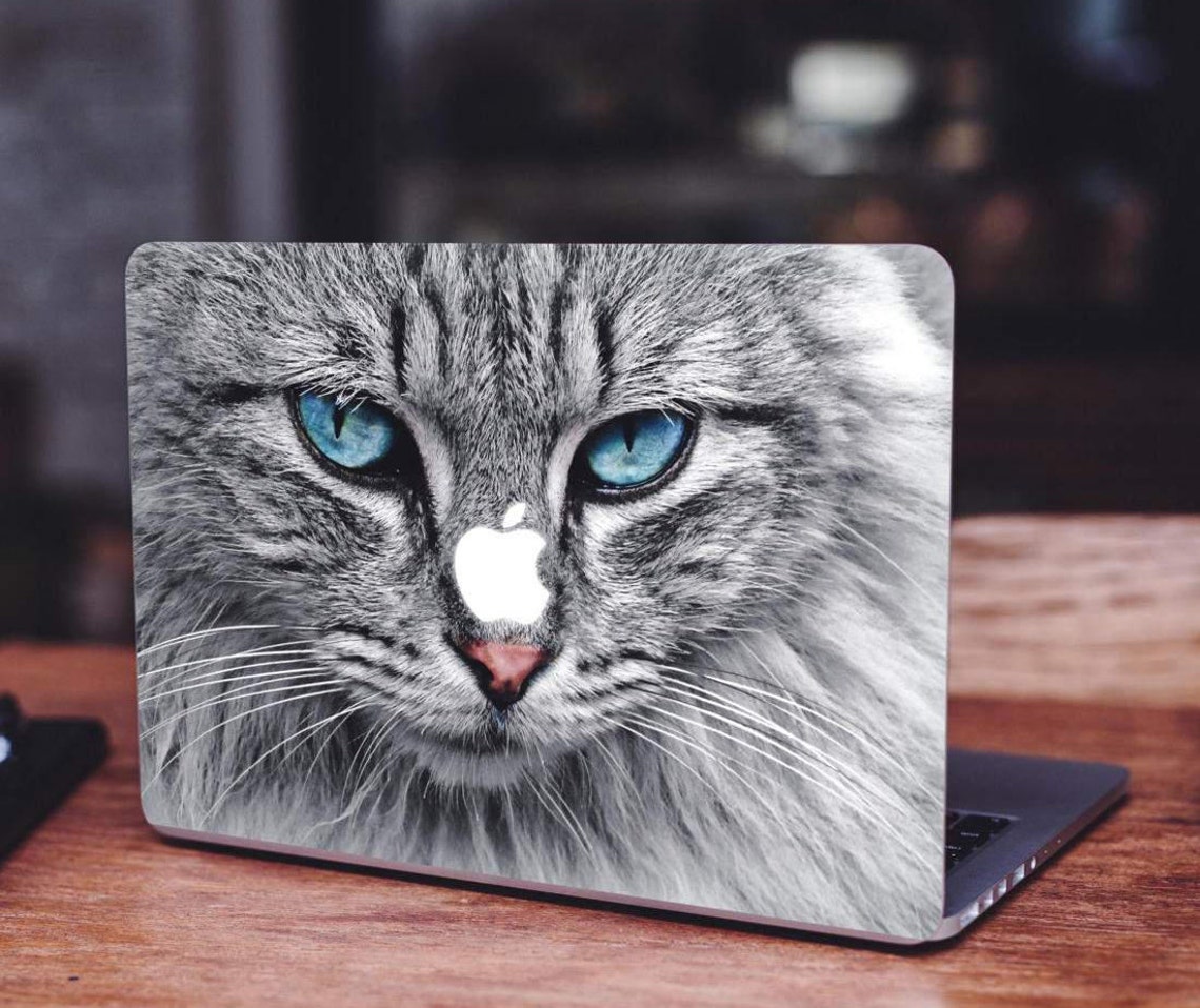 cat macbook sticker cat macbook sticker