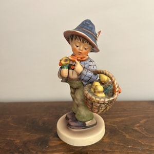 Vintage “Easter Greetings” figurine by Goebel M.I. Hummel