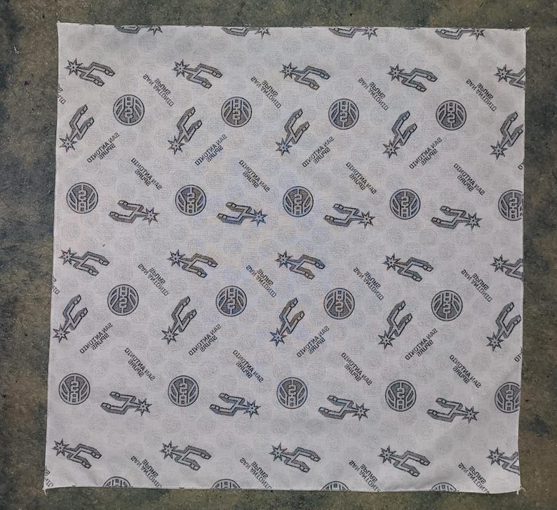 SAN ANTONIO SPURS HEAD BANDANA
