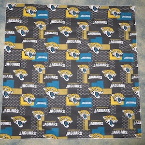 NFL Jacksonville JAGUARS Block Head Bandana  ~ 2 Sizes Offered L & XL New