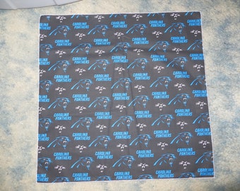 thumbnail image 2 of Carolina Panthers NFL Team Colors Bandana – 20x20, Officially Licensed, Unisex 2 of 3